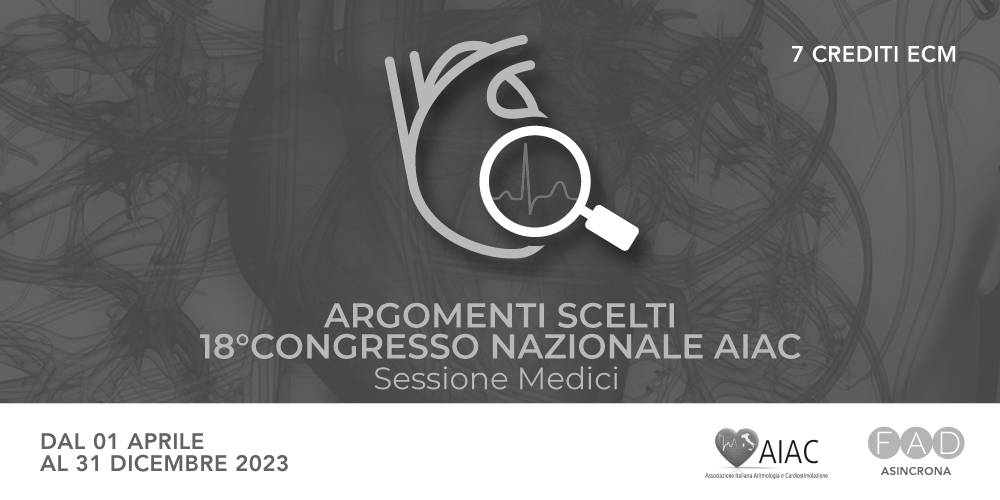 Argomenti Scelti 18° Congresso Nazionale AIAC Sessione Medici (5008-381001)